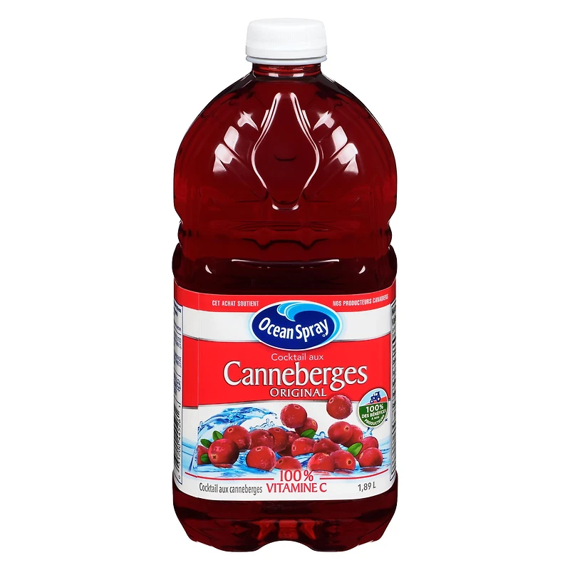 Cocktail aux canneberges Ocean Spray 1,89 l