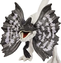 Jurassic World Figurine de Dinosaure Dilophosaure de Nouvelle Attaque