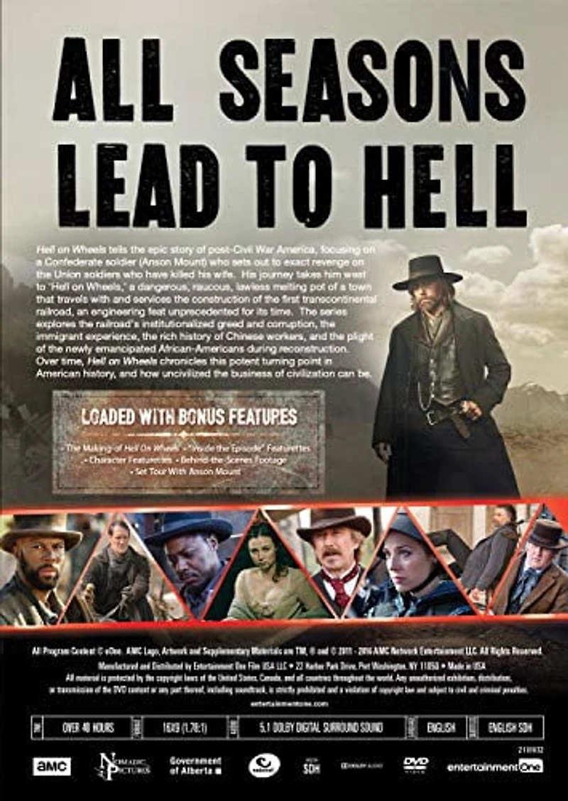 Hell on Wheels - La Série Complète
