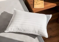 Lot de 2 oreillers en polyester antimicrobien Fusion Jumbo