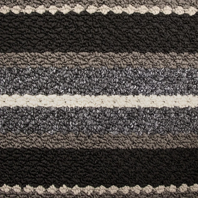 4x6' Discovery Grey Vinyl-backed Floormat