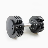 CAP Barbell Adjustabell Dumbbell,25 lb (Single) / 50 lb (Pair)