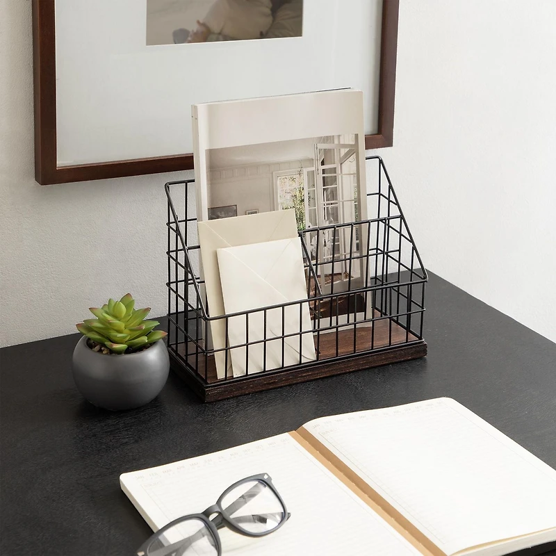 hometrends Kelvin Faux Succulent in Grey Pot