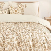 Ensemble de housse de couette 3 pièces Johnson Home - Coton 200 fils, léger et lavable en machine