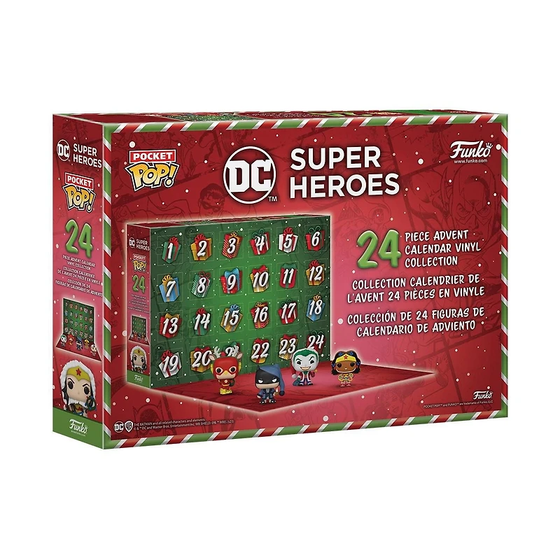 Funko Advent Calendar: DC Comics 2023 - Pocket Pop!