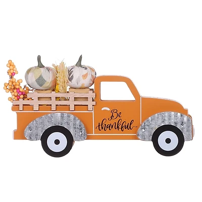 Décor de camion en bois