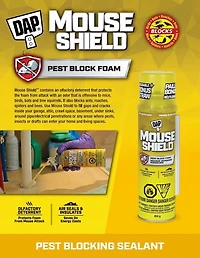 DAP Mouse Shield® Foam Sealant & Blocker, 12oz (340g)
