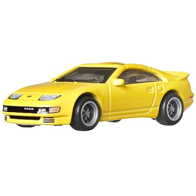 Véhicules Circuit Legends Car Culture Hot Wheels Nissan 300 ZX Twin Turbo, pour les enfants de 3 ans et plus, collection haut de gamme de véhicules de culture automobile à l’échelle 1:64
