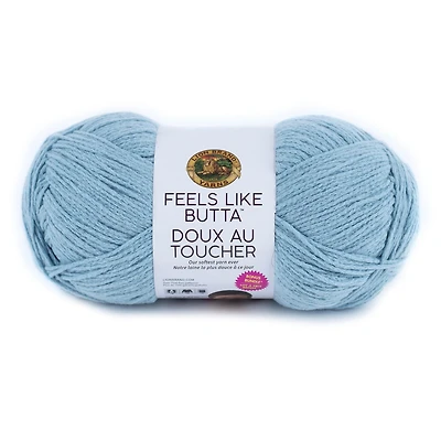Lion Brand Yarn 123-123 Feels Like Butta Bonus Bundle Seafoam Super Soft Baby Yarn