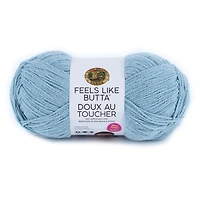Lion Brand Yarn 123-123 Feels Like Butta Bonus Bundle Seafoam Super Soft Baby Yarn