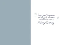 DaySpring Religious Birthday Card (What a Blessing You Are)