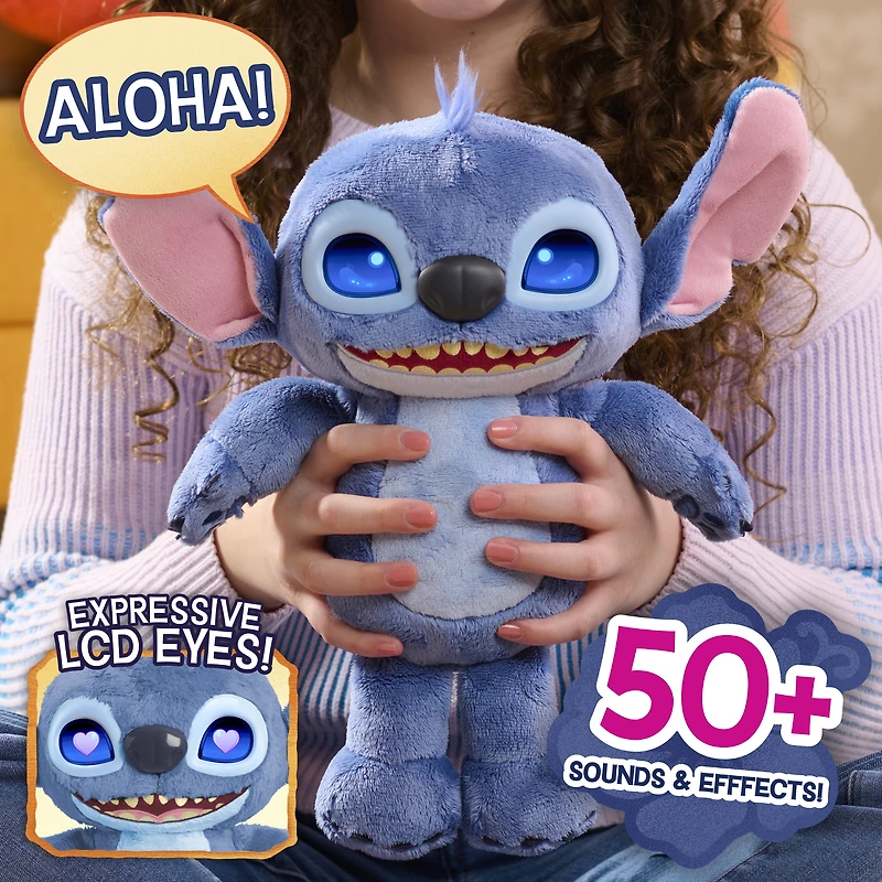 Disney Stitch Many Moods Stitch Plush, DISNEY STICH MANY MOOD PLSH