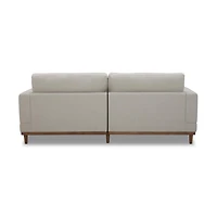 Better Homes & Gardens Springwood - Sofa avec cadre en bois de 210 cm, miel clair