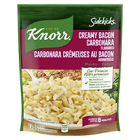 Plat d'Accompagnement de Pâtes Knorr Sidekicks Carbonara Crémeuses au Bacon 134 g Plats d'accompagnement
