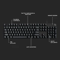 Logitech G413 SE Clavier Gaming Mécanique Grande Taille - Rétroéclairé avec Switches Mécaniques Tactiles
