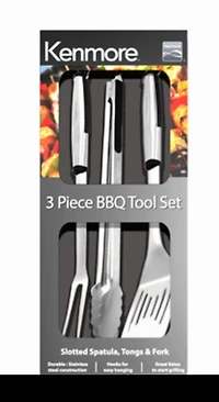 Kenmore - BBQ Tool Set - 3pcs