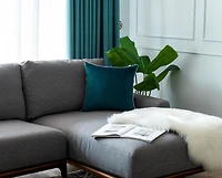 Gouchee Home Solid Velvet Coussin