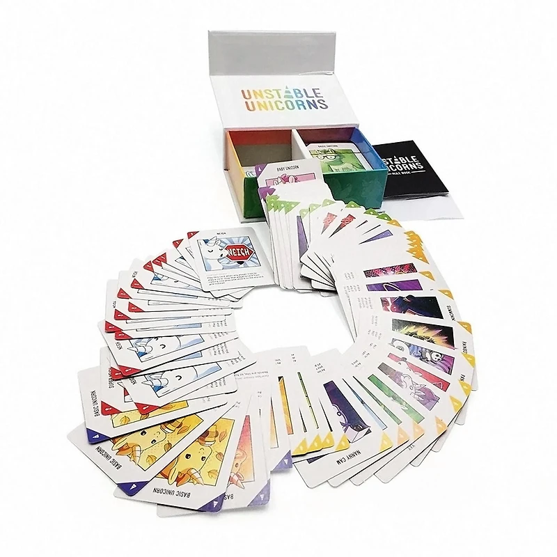 Jeu de cartes Licornes instables