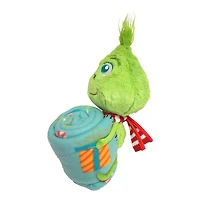Peluche avec jeté « Lil Baby Grinch » de la Grinch