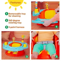 Bright Starts SuperSeat Playful Paradise 3-in-1 Seat, 6 - 36 months; up to 33lbs