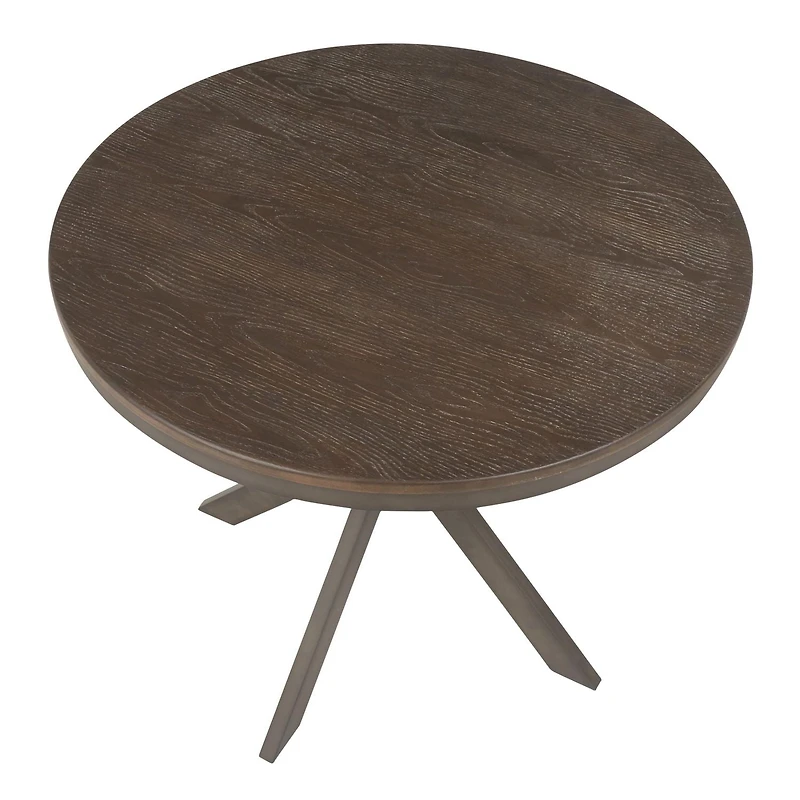 X Pedestal Table by LumiSource