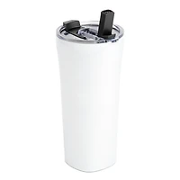 TAL Stainless Steel Cruise Tumbler with Easy Sip Straw 25oz, White