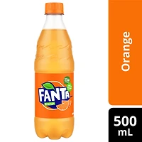 Fanta Orange Bottle, 500 mL