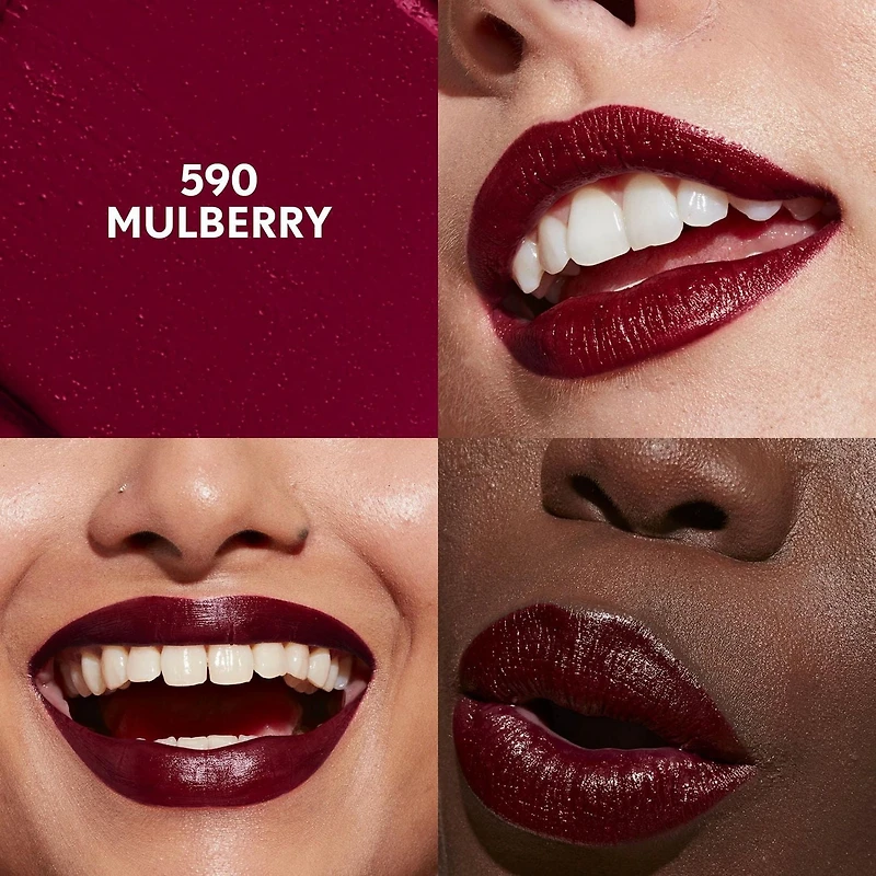 Rouge à lèvres Clean, Fini satin, Tenue 24 heures, Squalane, Avocat et aloès, Sans carmin, non desséchant Crémeux et confortable