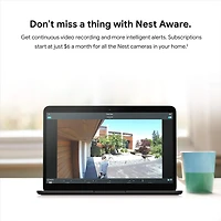 Caméra extérieure filaire Google Nest (1 unité)