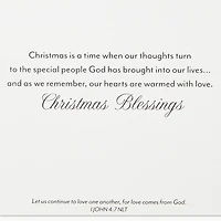 DaySpring Religious Boxed Christmas Cards (Village Church Christmas Blessings), 18 ct.