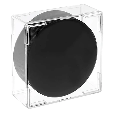 Hockey Puck Display Case - Clear - Preserve and Protect your Autographed or Collectable Hockey Pucks, Reusable