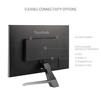 ViewSonic Entertainment VX2467-MHD 24", 1920 x 1080, Black, VX2467-MHD