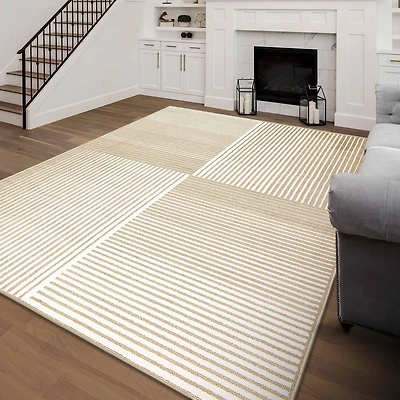 ECARPET Modern Area Rug for Living Room, Dining Room and Bedroom Ambiance Collection