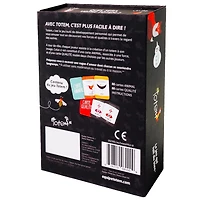 Asmodee - Totem - Le Jeu qui Fait du Bien - Card Game for All Ages - Communication Cards for Family Game Nights - Boosting Self-Esteem - For 3 to 8 Players - Ages 8 and up - French