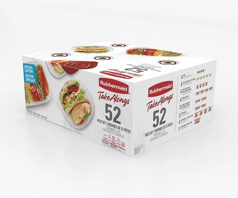 Rubbermaid TakeAlongs Food Storage Containers Special Edition