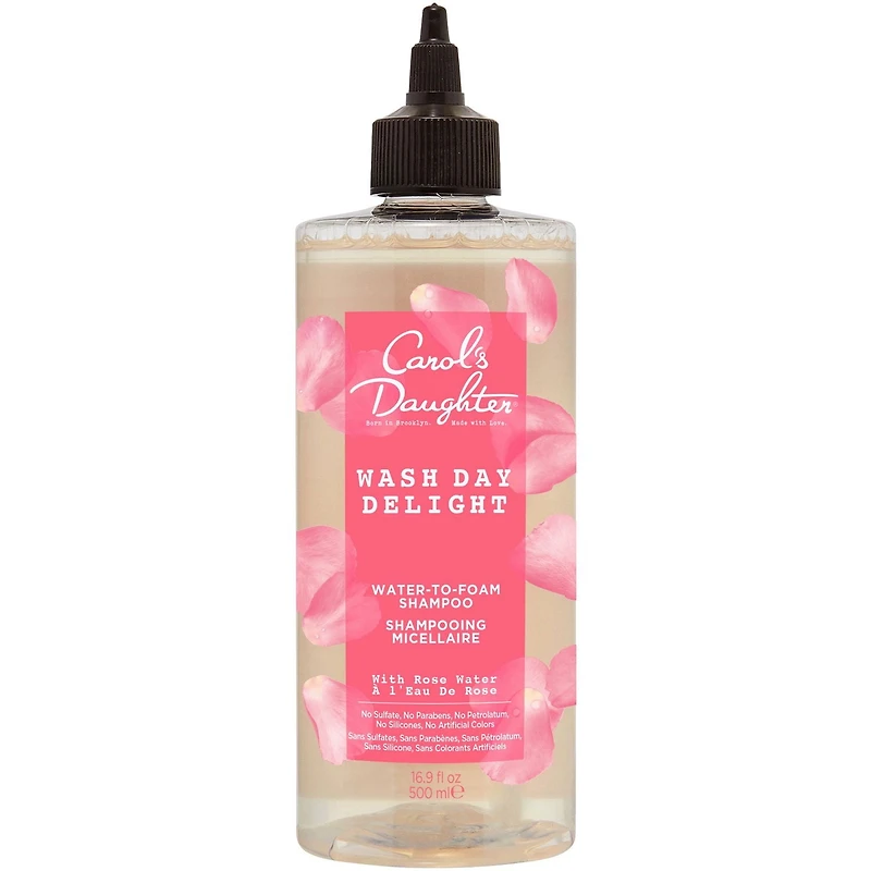 Wash Day Delight Water-To-Foam Shampoo With Rose Water 500mL