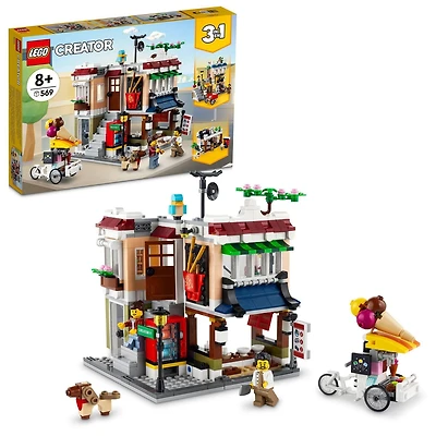 LEGO Creator Downtown Noodle Shop 31131 Toy Building Kit (569 Pieces)