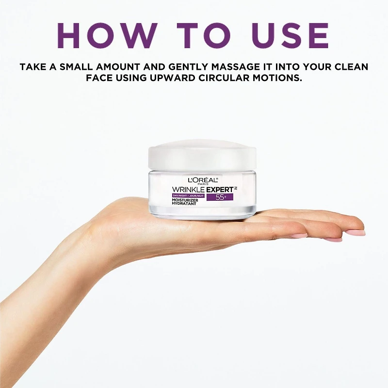 L'Oréal Paris Crème hydratante 55+ avec Calcium
