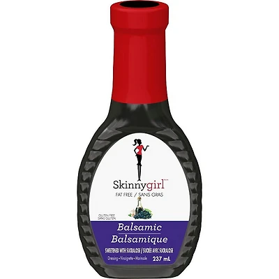 Skinnygirl, Fat-Free, Sugar-Free Balsamic Vinaigrette Salad Dressing, 237 mL