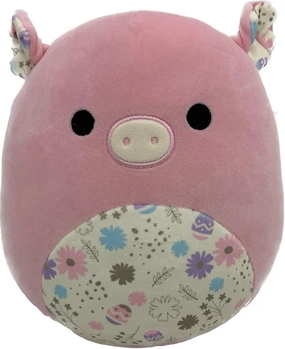 Squishmallows Pâques 8" - Cochon avec ventre à motifs