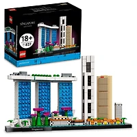 LEGO Architecture Skyline Collection: Singapore 21057 Toy Building Kit (827 Pieces)