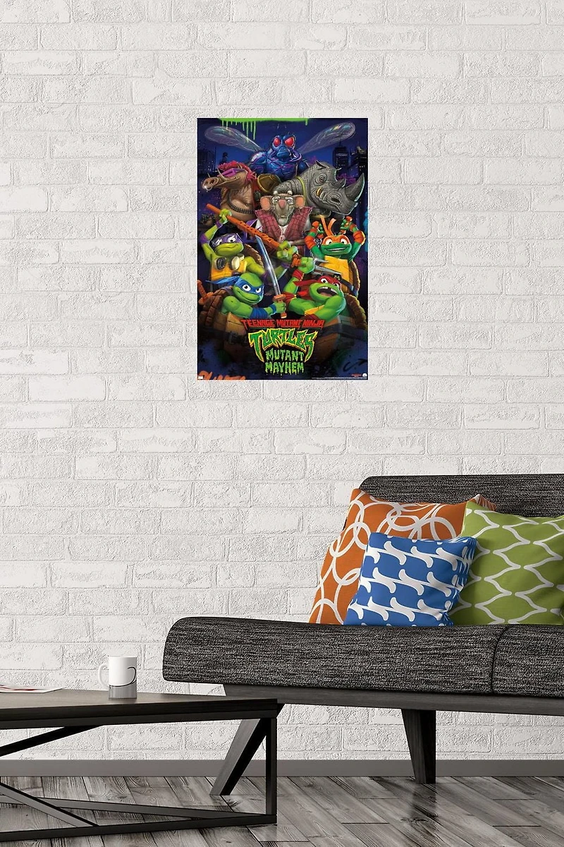 Teenage Mutant Ninja Turtles: Mutant Mayhem - Group Wall Poster