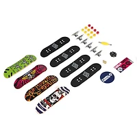 Tech Deck, Coffret de 4 fingerboards Ultra DLX Fingerboard, Powell Peralta Skateboards, Mini-skateboards à collectionner et personnaliser