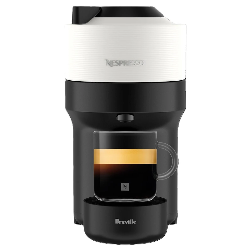 Machine à café et expresso Nespresso Vertuo Pop Coconut White de Breville 6 Tailles de Café