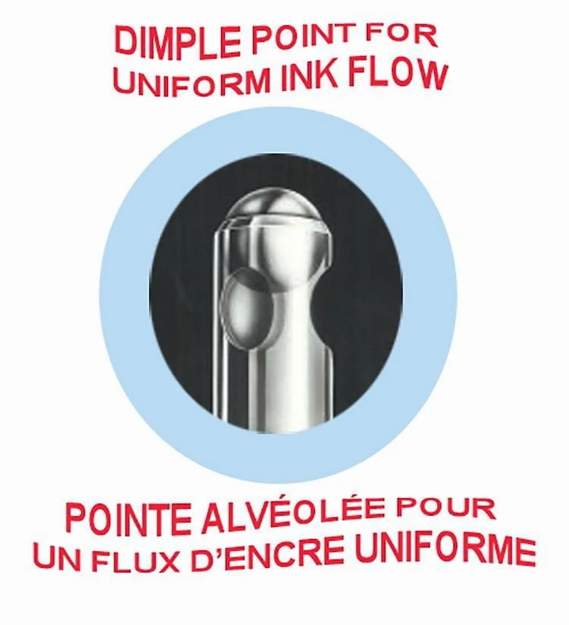 Pilot Hi-Tecpoint V5 Stylos à bille roulante - Bleu Pointe aiguille, 0.5mm, 2/pqt