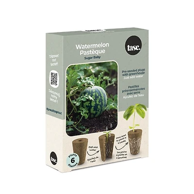 TASC Bouchons de graines - pastèque (6 / pkg)