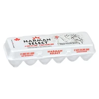 Harman Select gros oeufs blancs