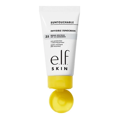 e..f. Cosmetics Suntouchable! Écran solaire invisible FPS 35 Invisible, FPS 35 à large spectre, 50 ml