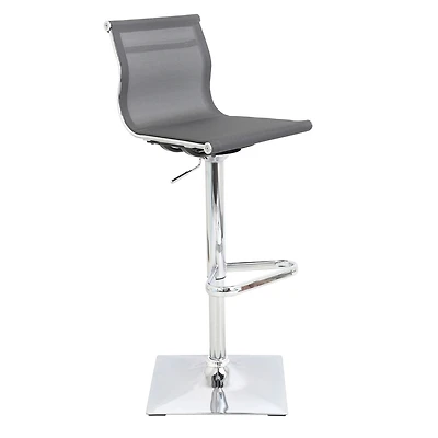 LumiSource Mirage Contemporary Adjustable Barstool