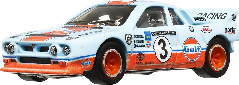 Coffret de 2 véhicules Car Culture Hot Wheels Premium Lancia Rally & Fiat 131 Abarth